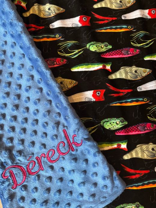 Custom blanket · Dereck