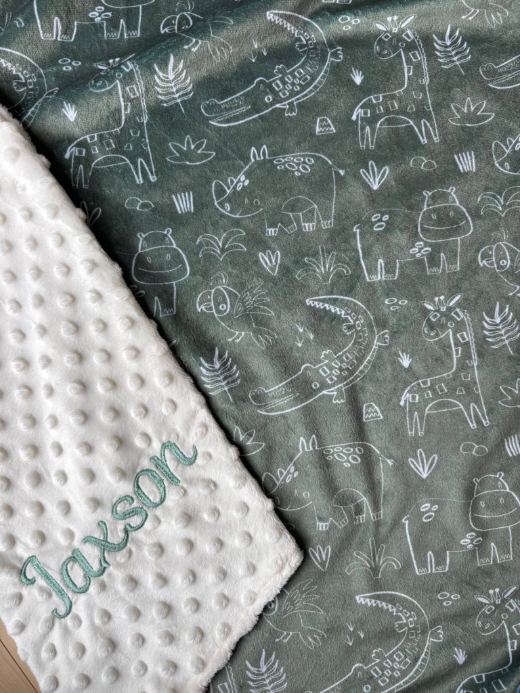 Custom blanket · Jaxson