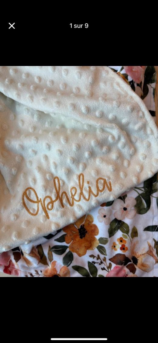 Custom blanket · Ophelia